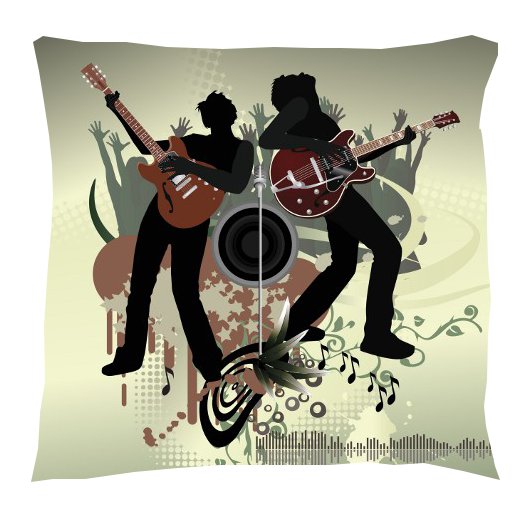 Rock Band Pillows