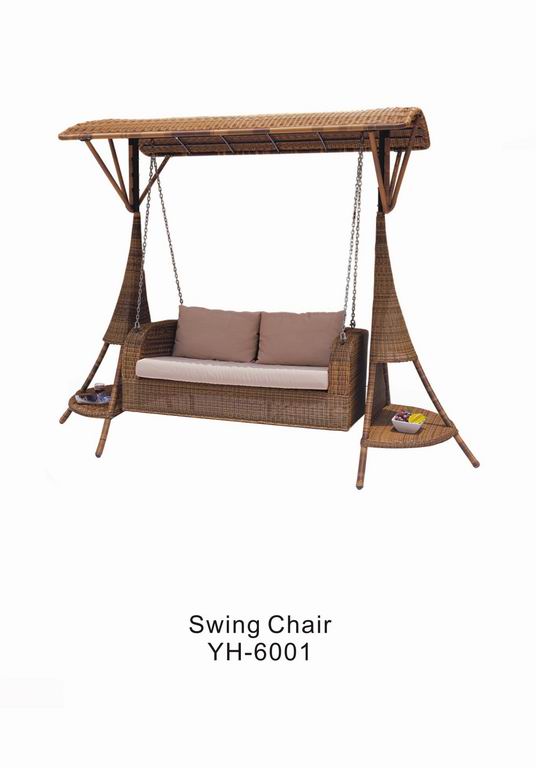 swing outdoor rattan chair