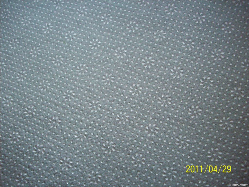 100% polyester anti-slip mat