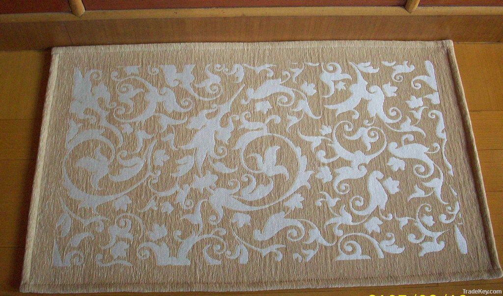 chenille jacquard mat