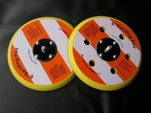 6" DA Backing Pads, Backup pads