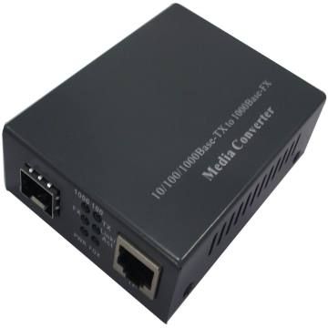 10/100/1000M SFP media converter