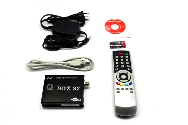 USB DVB-S2 TV Q-Box