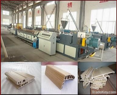 Best! Wpc Profile Double Screw Extruder/ Wpc Machine