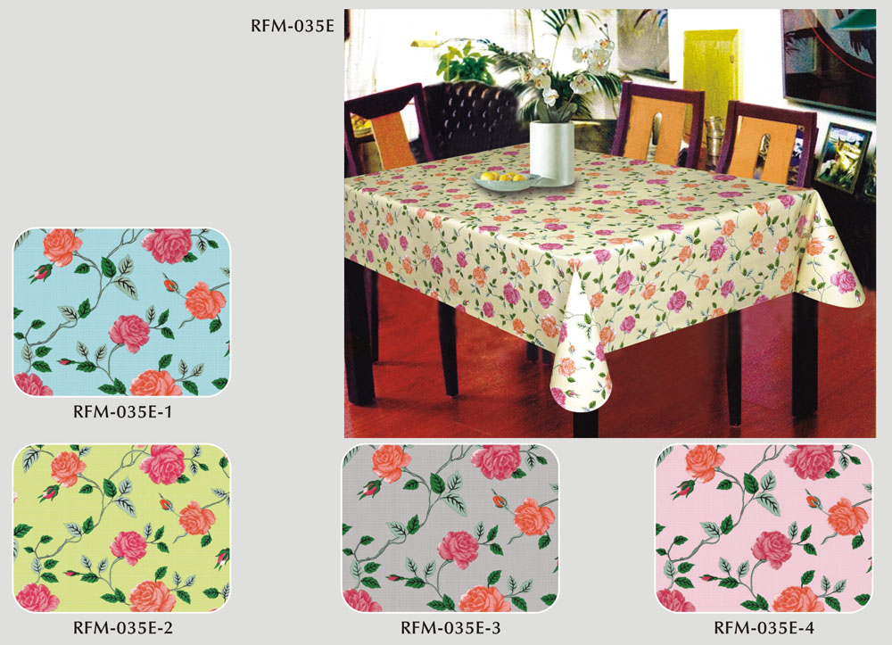 printed table cloth