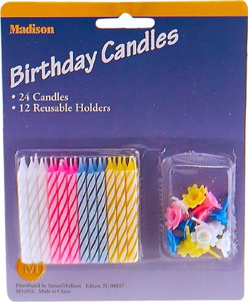 Birthday Party Candles