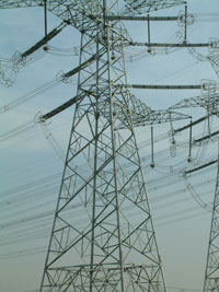 transmission lines tower