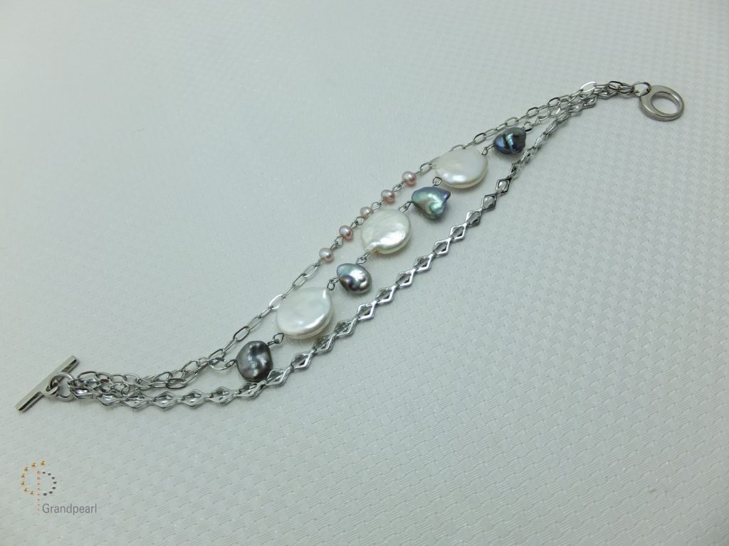 Pearl Chain Bracelet PCB - 005