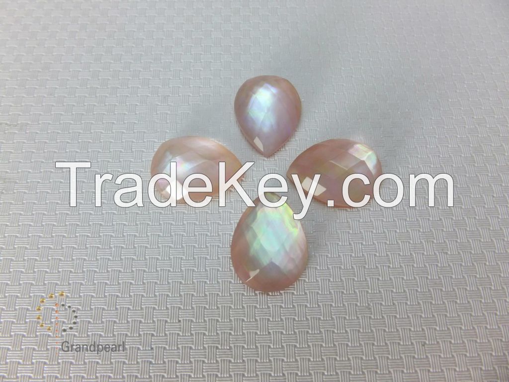 Magical effect #32 12x16mm Pear Pink MOP 2 