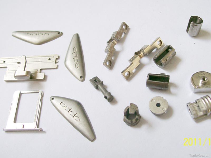 Metal injectiong molding components for notebook