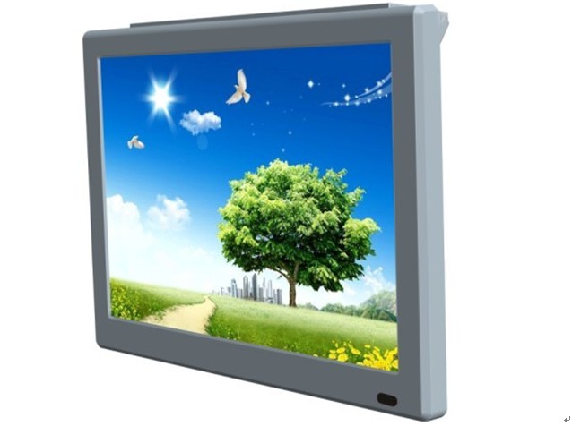 17inch fixed bus lcd monitor, bus advertisement player, bus TV