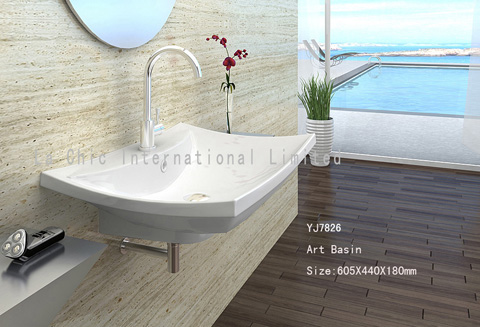 wall-hung basin/Art basin/ceramic basinYJ7826