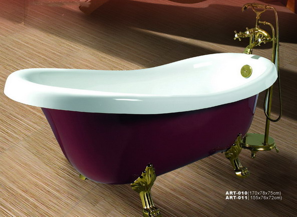 classical tub, massage bathtub, luxurious steam cabinet,