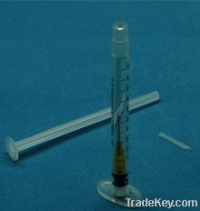 1ml Retractable Safety Single Use Only Syringe