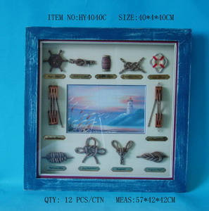 nautical shandow box