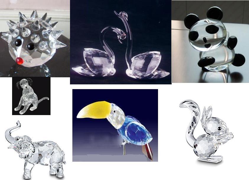 Crystal Animal Figurines