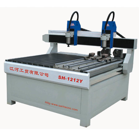 Rotary CNC engraving router