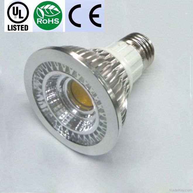 LED PA20 COB 5W E27 E26 Bulb Light Lamp warm cool white free shipping