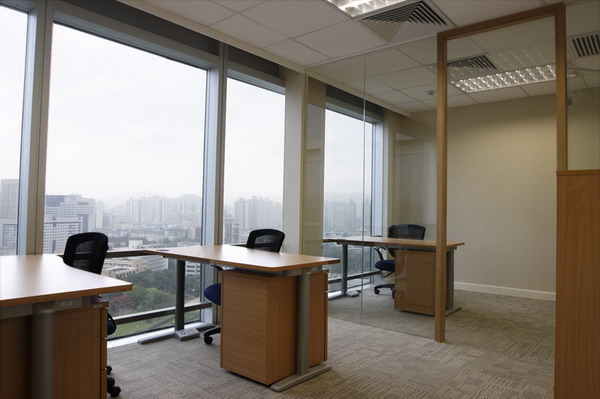 serviced office CBD building futian shenzhen