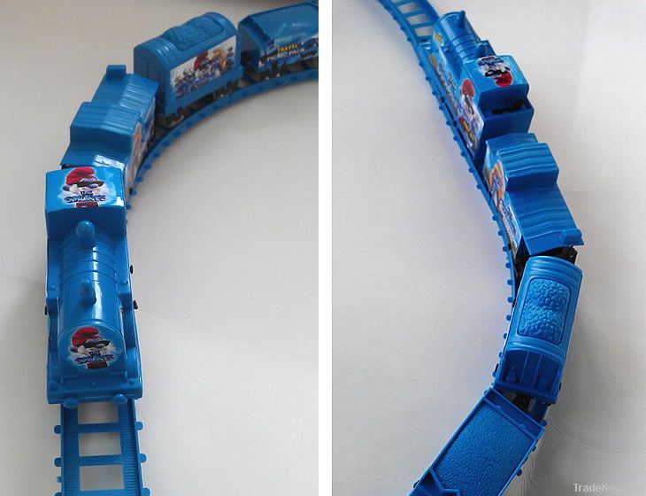 2012 new THE SMURFS Train Track Rail Toys HOT