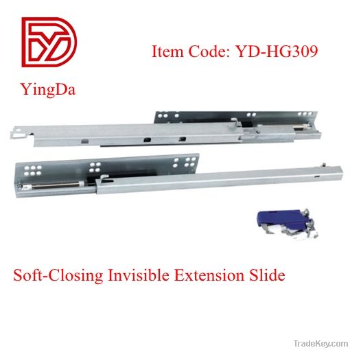 Two sections and three sections drawers slides YD-HG309