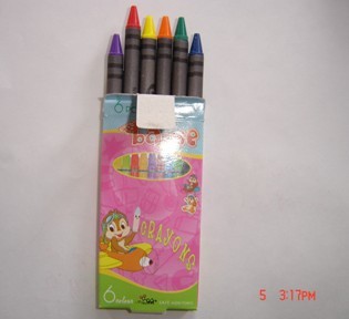 6 PCS color box crayons