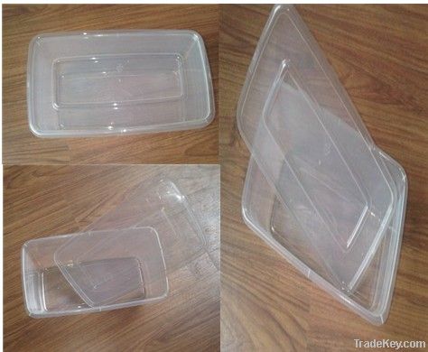 Plastic shoe box