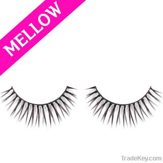 false eyelashes mellow