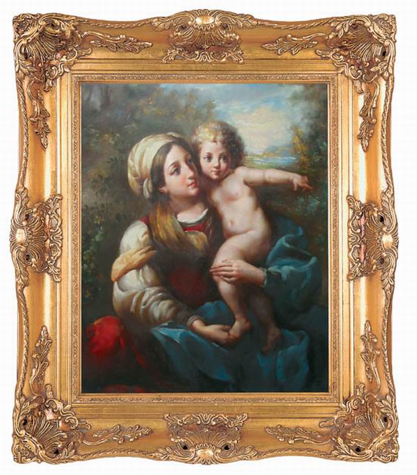 factory supply high quality classical wooden picture frame