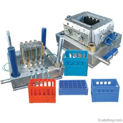 Plastic Injection Crate Mould