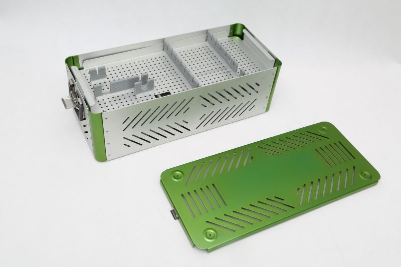 surgical instruments sterilization box trays suitcase