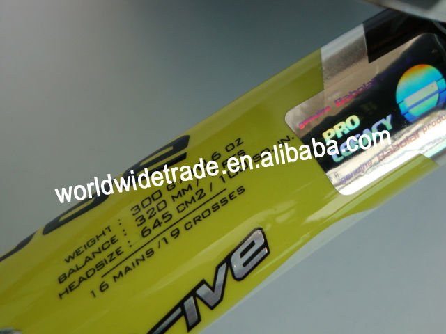 babolat areo pure drive GT tennis rackets