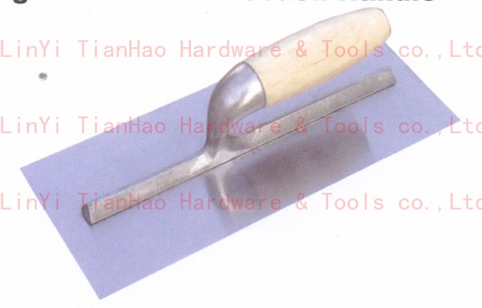 plastering trowel , plaster trowel, wooden handle