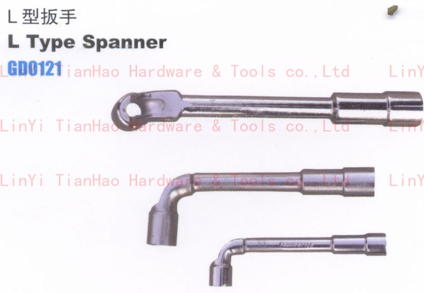 L-type spanner, brick trowel, plaster trowel, hardware, garden tool.