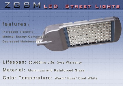 90W LED Street Lighting