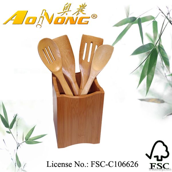 Bamboo utensils forks spatulas  spoon