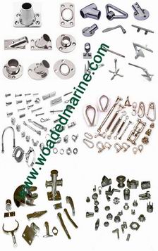 Marine deck hardware