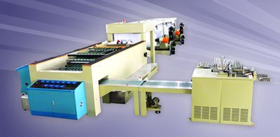 A4 /A3 cut size sheeter with automatic wrapping machine for copy paper