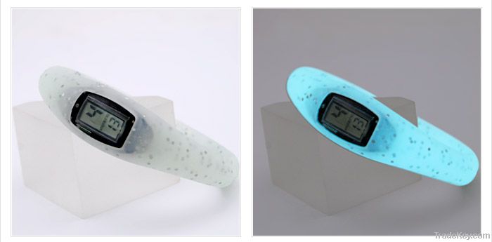 silicone ion sport watch , digital watch, colorful watch