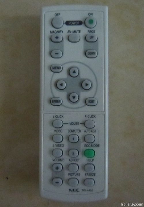 Projector remote for NEC 580