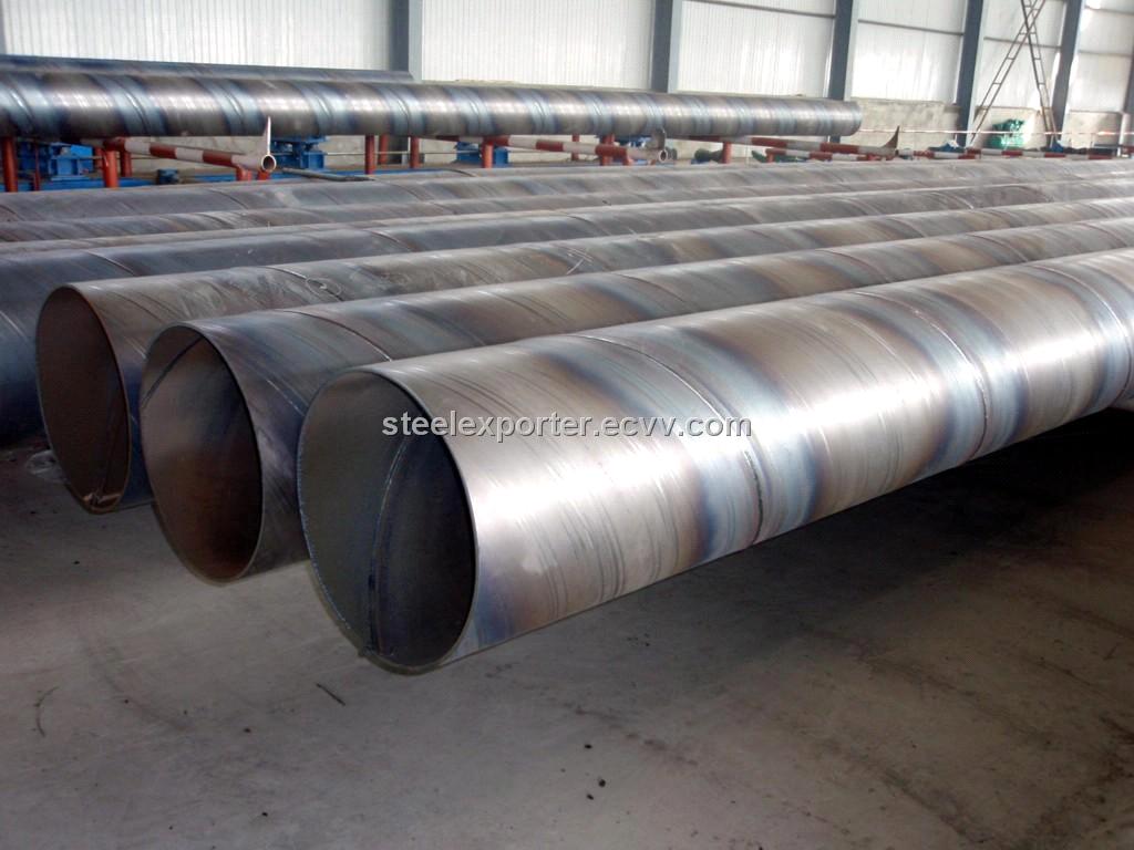 SSAW steel pipe ASTMA 252 API 5L