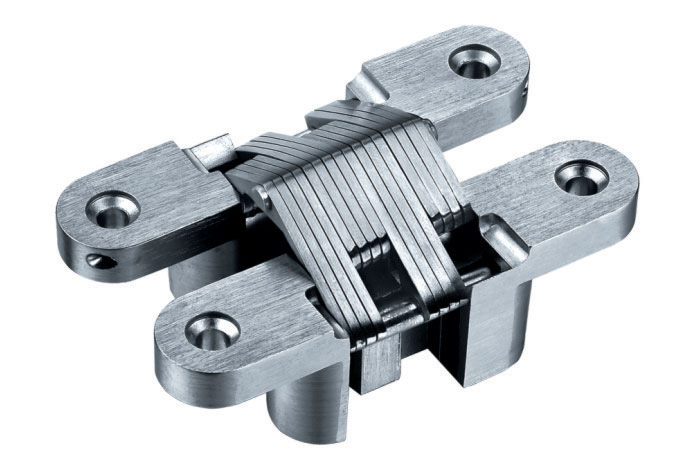 Zinc alloy concealed hinge