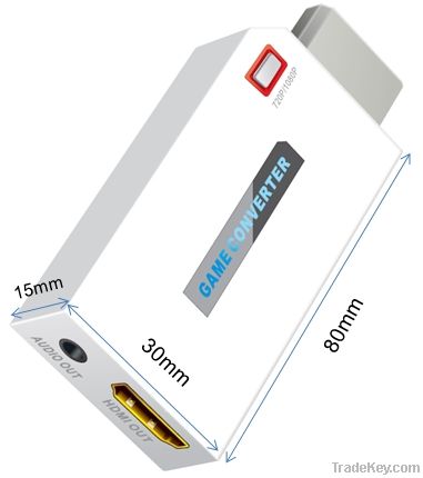 Wii to HDMI 1080P mini upscaler
