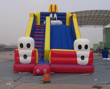 Inflatable slide