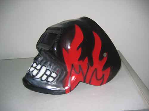 Art welding helmet
