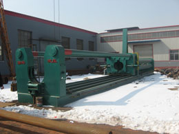 Elbow forming machine