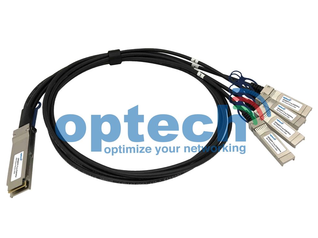 40G QSFP+ DAC/QSFP+ to 4 x 10G SFP+ Fanout DAC