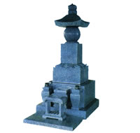 Japanese tombstone