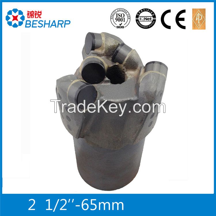 Tungsten carbide sintered matrix PDC bit