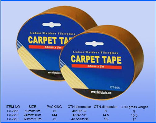 Carpet Tape, CT-850,853,855